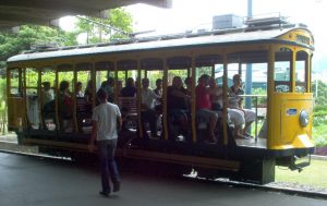 Santa Teresa trolley (called the bondinho in Rio), Photo by Nicole Pelligrino