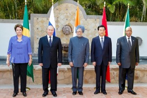 The leaders of the BRICS nations pose for a photo during the G-20 summit in Mexico last week, Brazil News