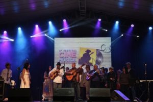 Musicians on stage at the previous years CineMúsica event, Rio de Janeiro, Brazil News