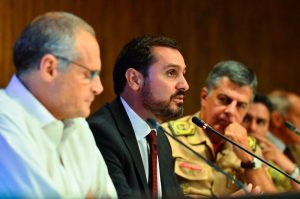 Andrei Passos, Jose Beltrame and Sergio Simões announced the creation of a special security commission for Rio 2016, Rio de Janeiro, Brazil News