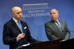 French Foreign Affairs Minister, Laurent Fabius and Brazilian Foreign Relations Minister Mauro Dias, Rio de Janeiro, Brazil, Brazil News