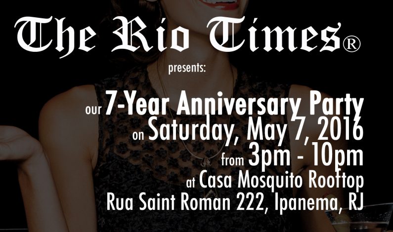 The Rio Times Hosts 7-Year Anniversary Party at Casa Mosquito