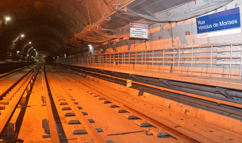 Rio de Janeiro Metro Line 4 Extension is Delayed