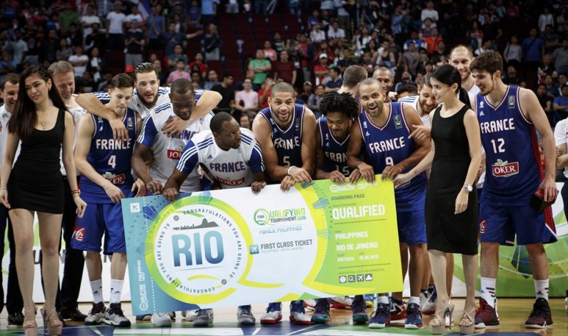 France Earns Final Basketball Spot in 2016 Rio Olympics
