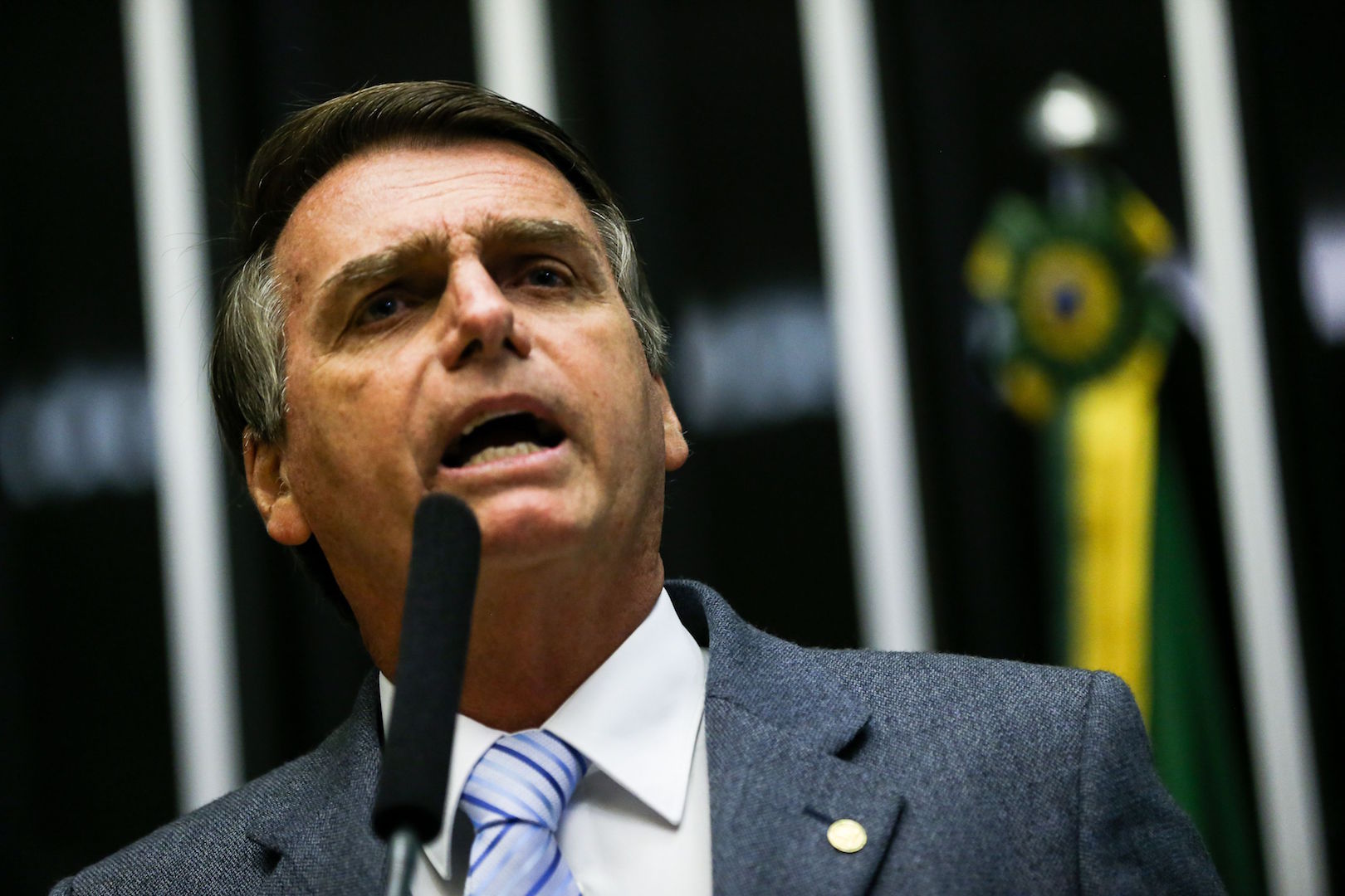 Image result for Brazilâs far-right presidential candidate Jair Bolsonaro
