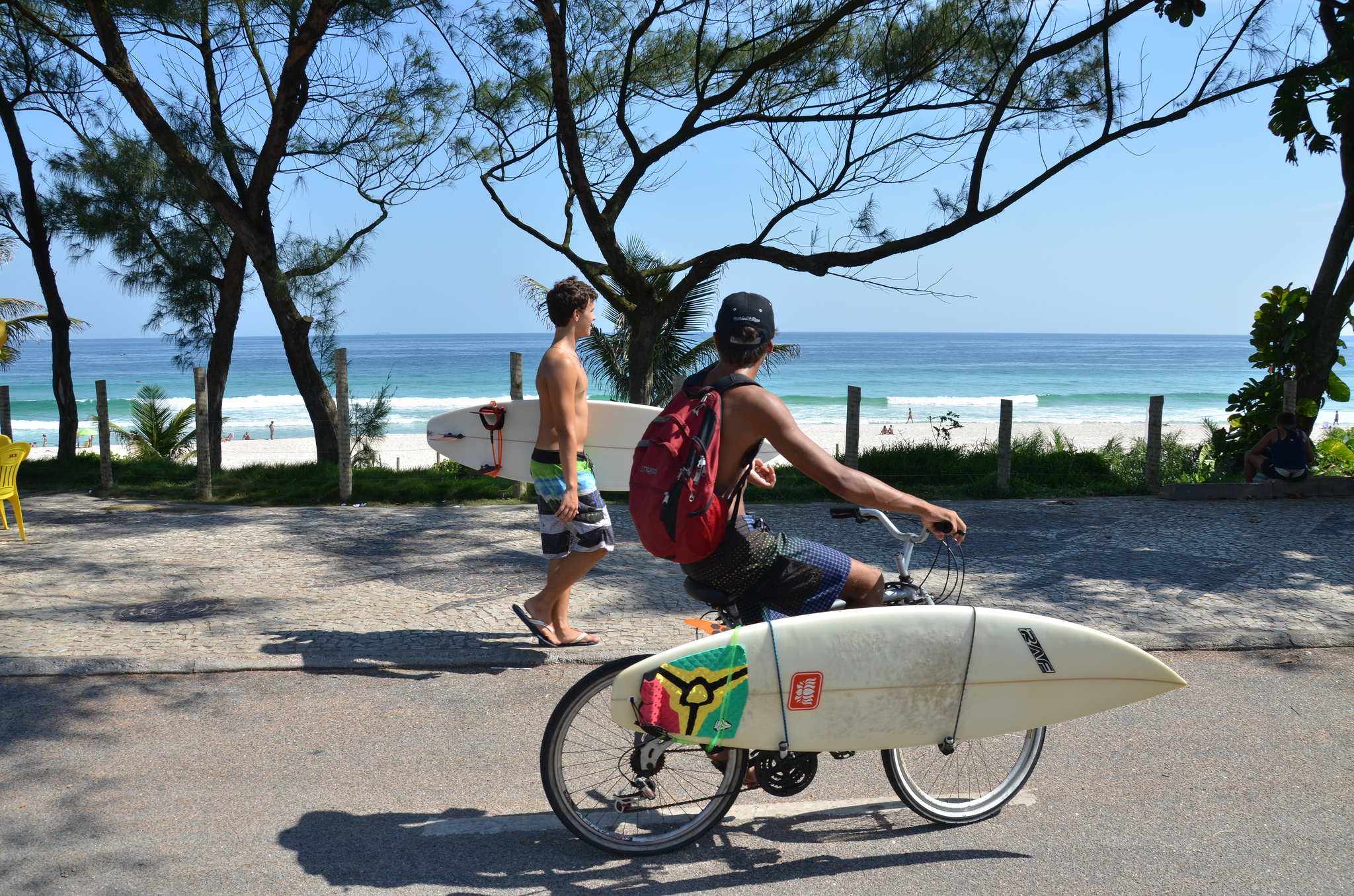 Some tour companies, such as Rio Active Tours combine cycling with hiking; or, in true Carioca style, you can give your surfboard a ride to the beach, Rio de Janeiro, Brazil, Brazil News.